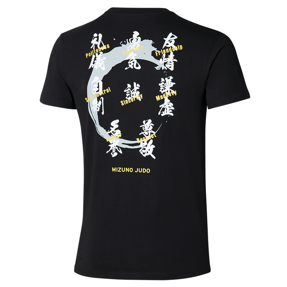 Mizuno Judo moral code Tee Black
